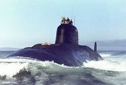 Первая в СССР атомная подводная лодка